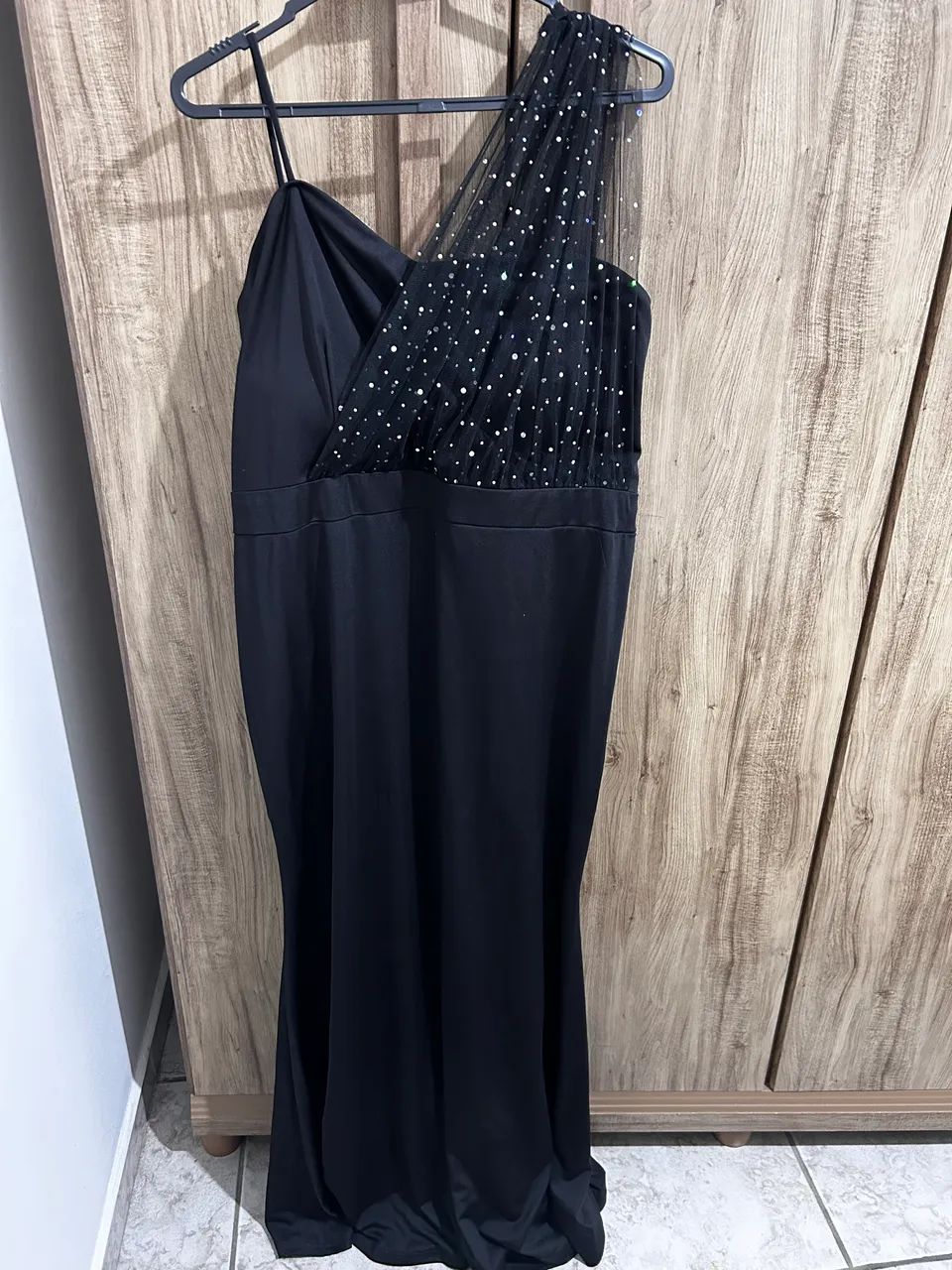 Vestido de festa preto 46