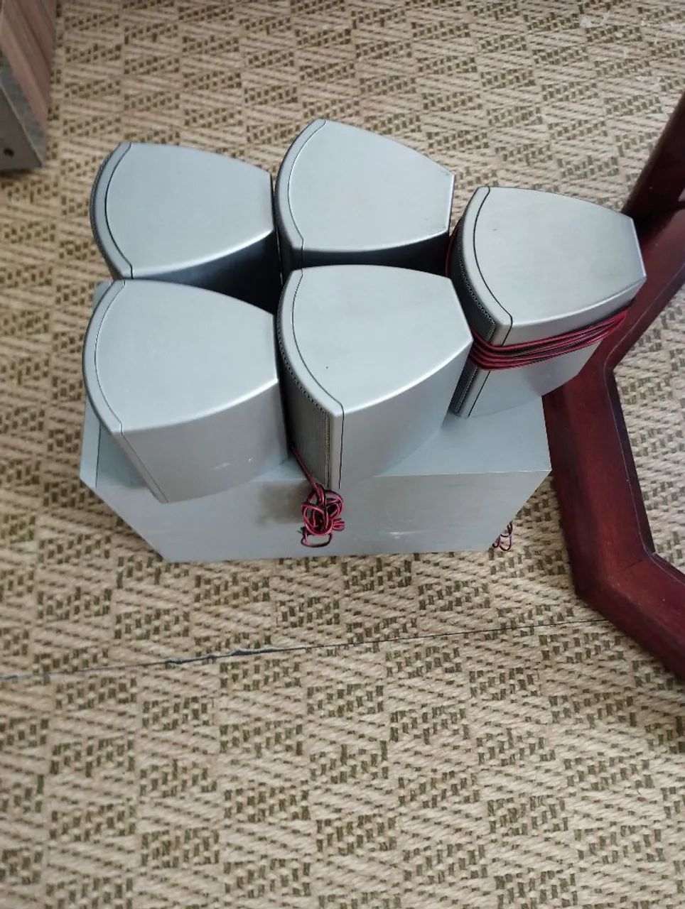 05 caixas de som com sub woofer Britania - Foto 4