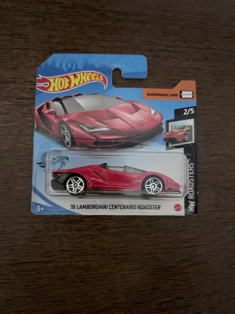 Hot wheels 16 LAMBORGHINI CENTENARIO ROADSTER