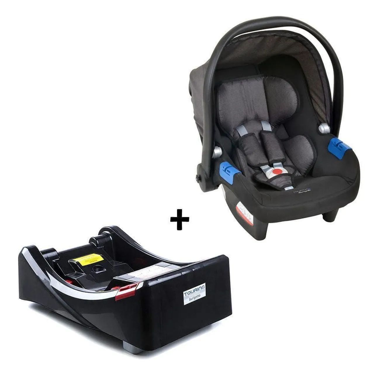 Kit Burigotto: Carrinho Zap + Bebê Conforto + Base click  - Foto 2