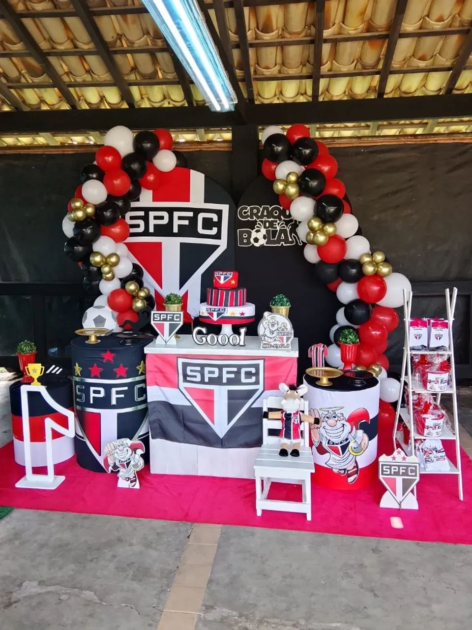Decoração montada 