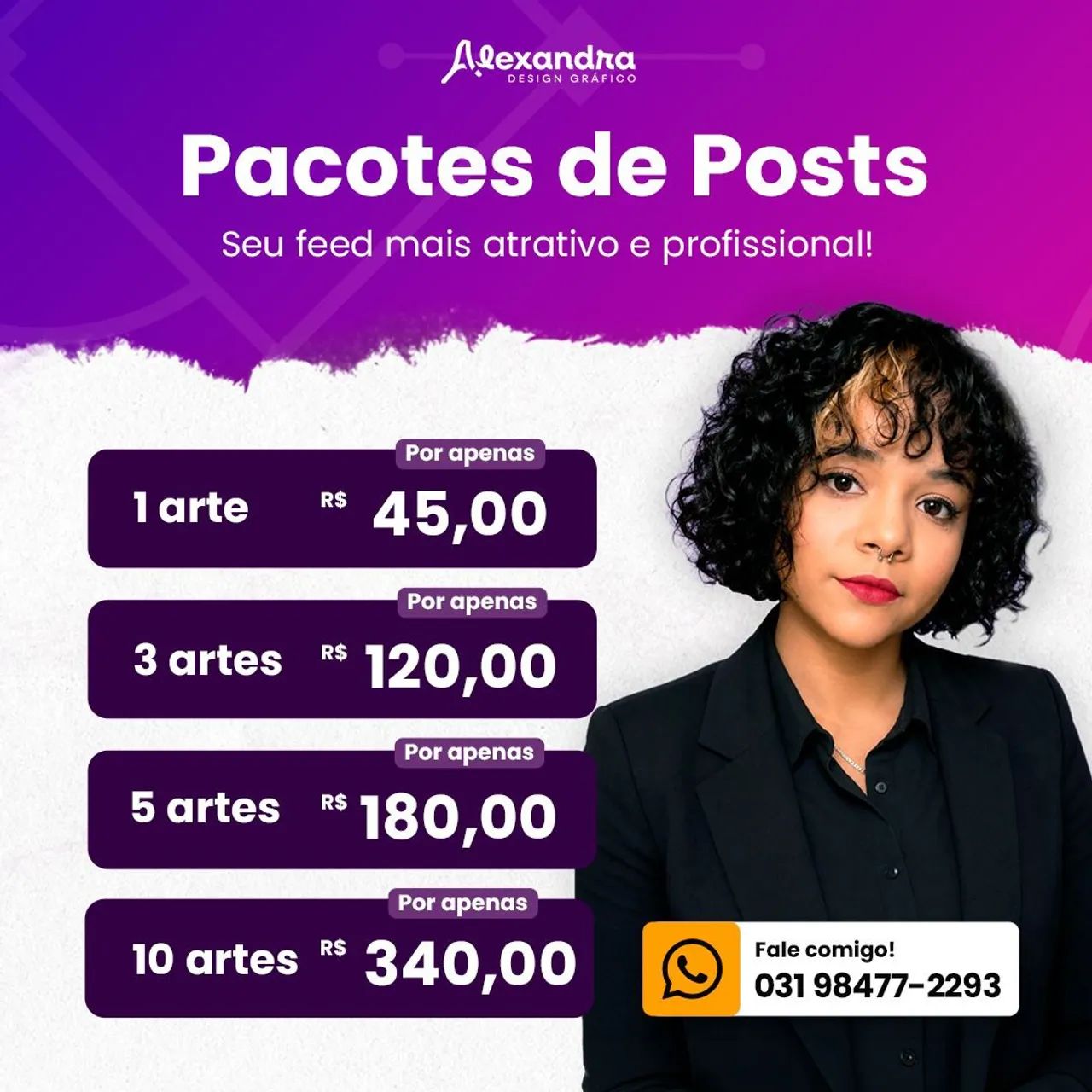 Designer gráfico de Redes Sociais 
