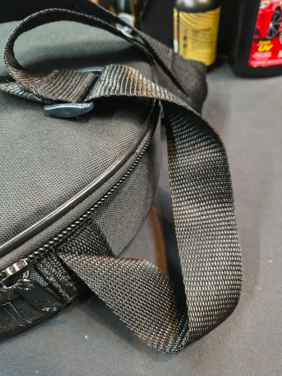 Bag para pandeiro de 10 polegadas acolchoado ótima forração alca tira colo temos outros  - Foto 2