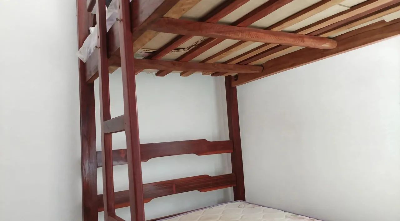 Cama Beliche completa com 2 colchões - Foto 2