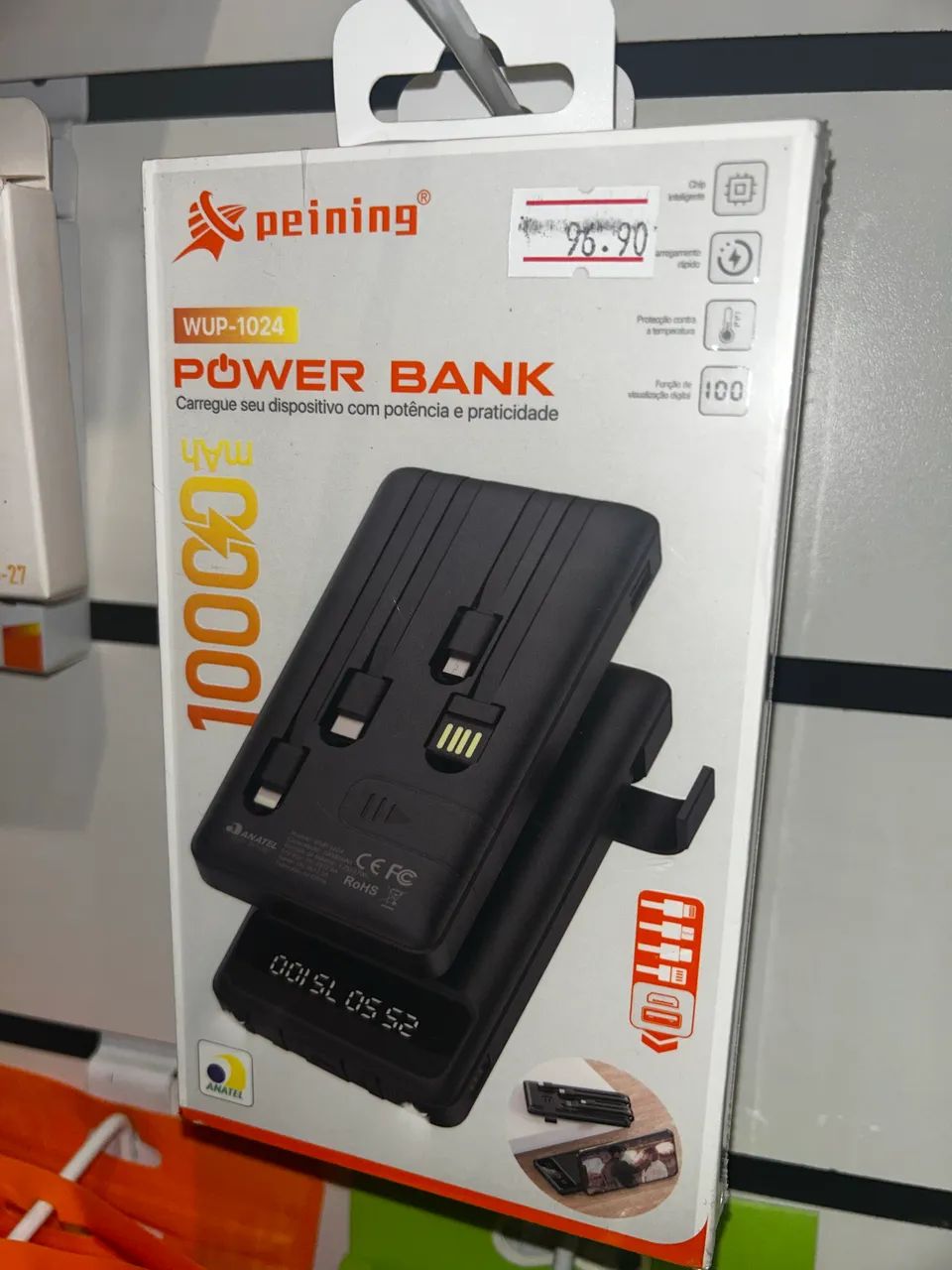Power bank 10.000 mah marca peining  - Foto 4