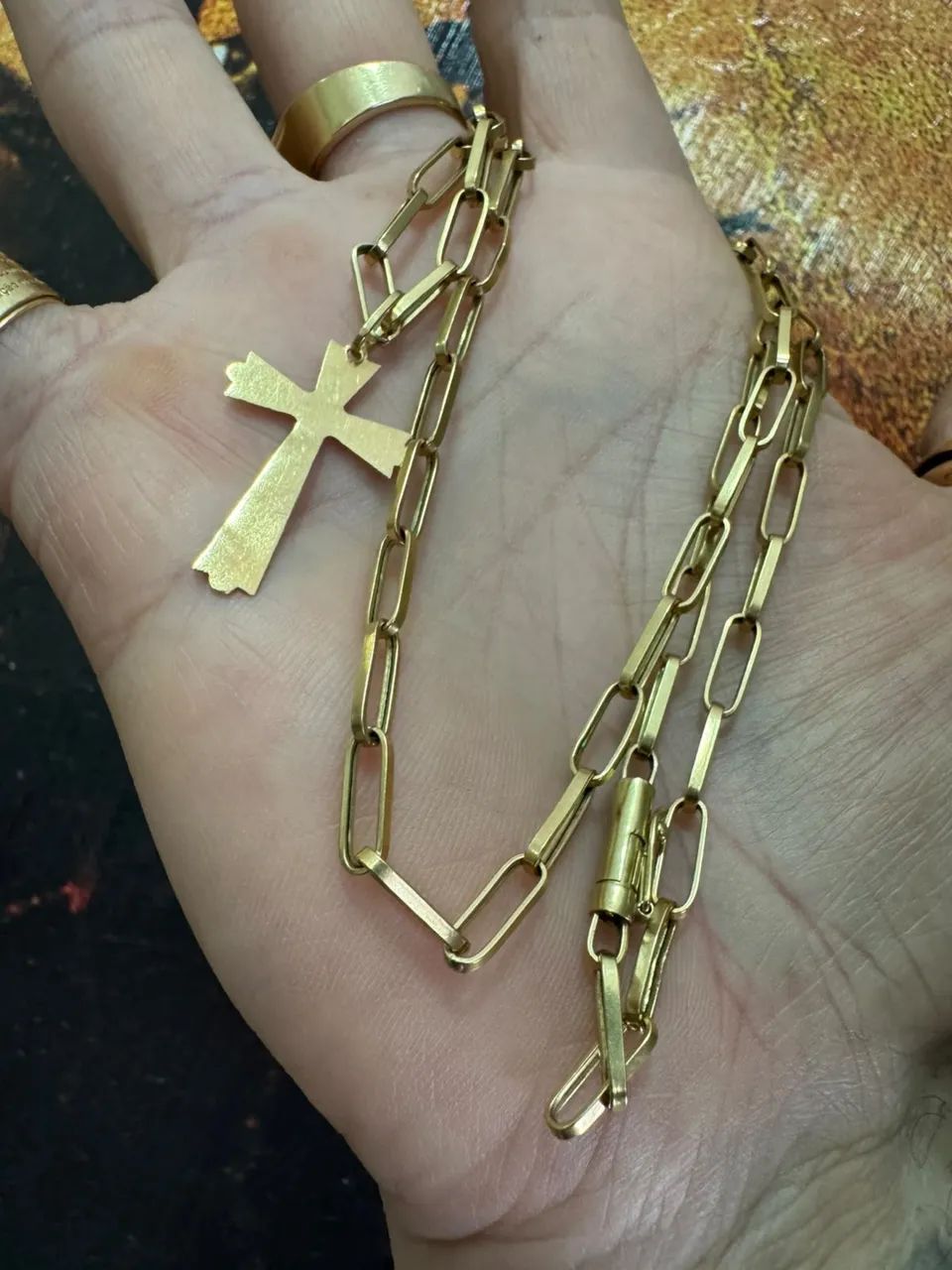 Corrente de ouro 11.84g 18k procedência garantia eterna - Foto 3