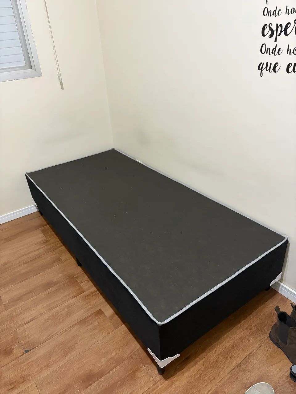Base box solteiro sem colchao
