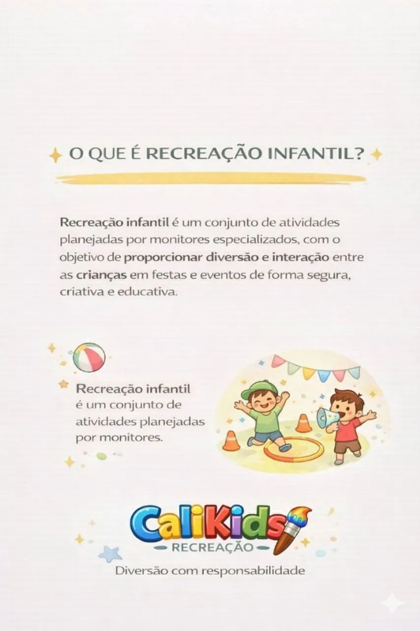CaliKids Recreação Infantil para festas e eventos   - Foto 2