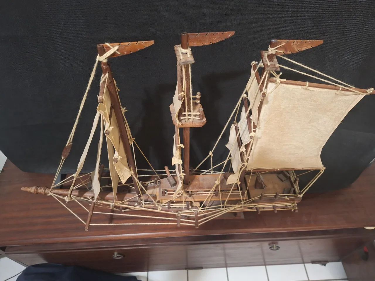 Caravela Artesanal Antiga  - Foto 4