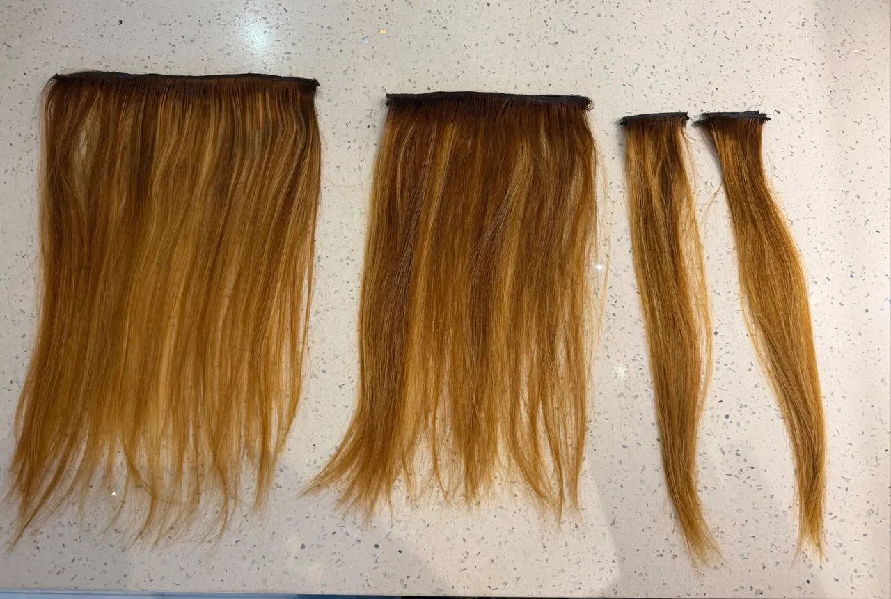 Cabelo humano brasileiro 60g 40cm - Foto 2