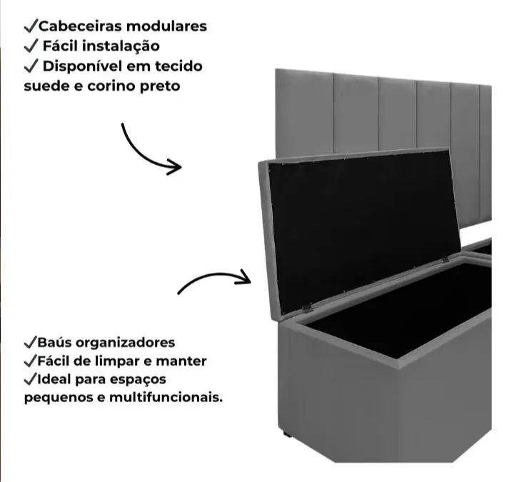Canto alemão (baú) - Foto 4
