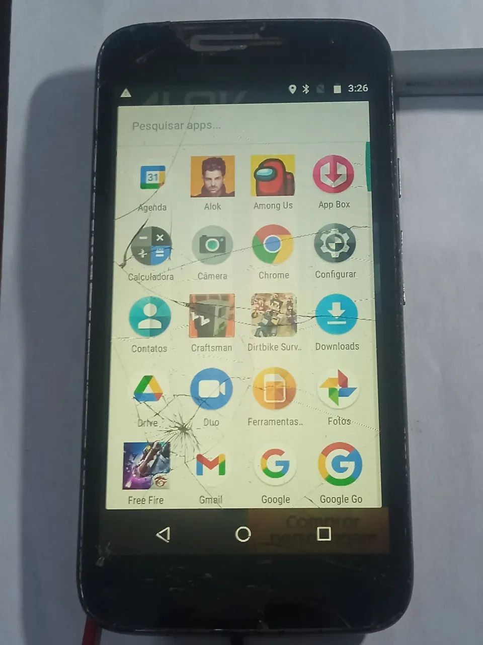 Placa celular moto  G play XT1603 funcionando  - Foto 2