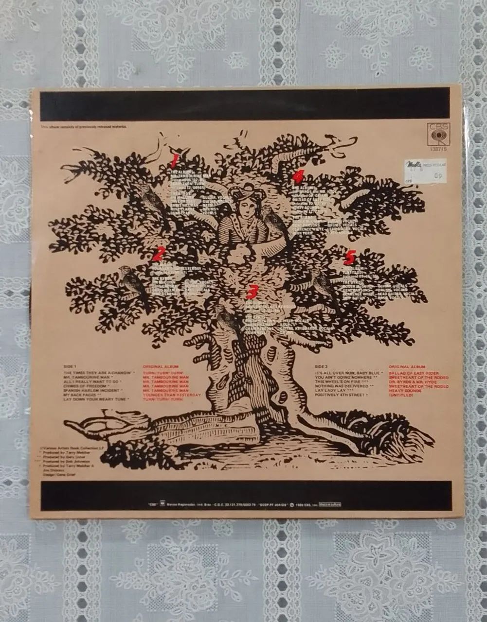 LP Byrds play Dylan (1979) - Foto 2