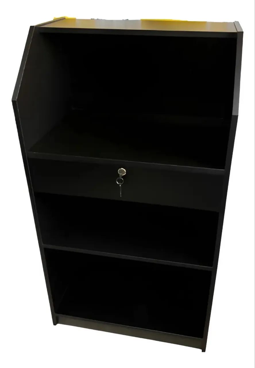 Balcão caixa recepção preto - Foto 2