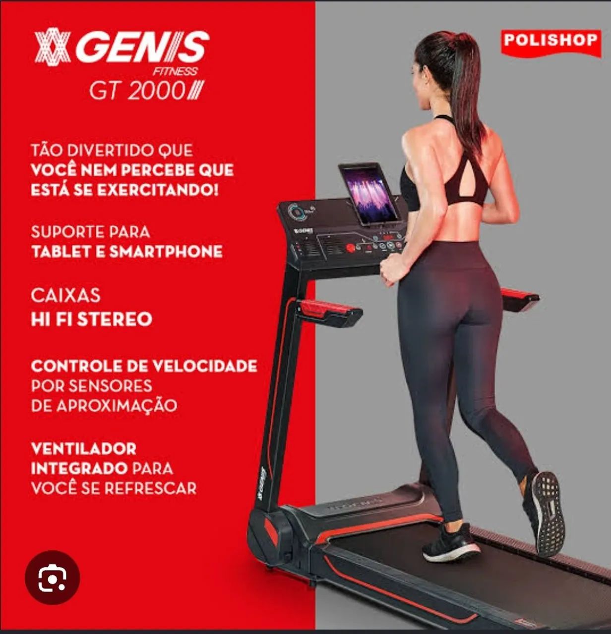 Esteira ergométrica 
