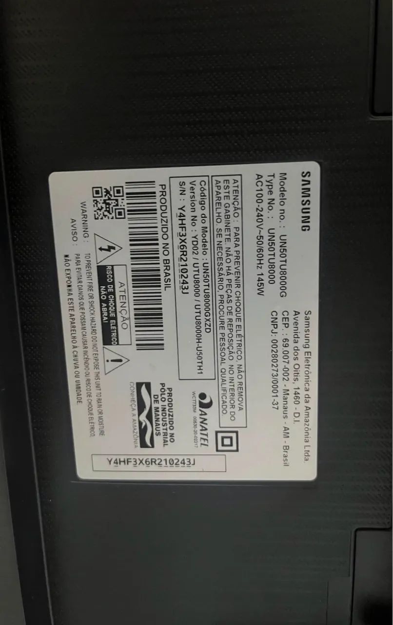 Tv Samsung 50 polegadas  - Foto 3