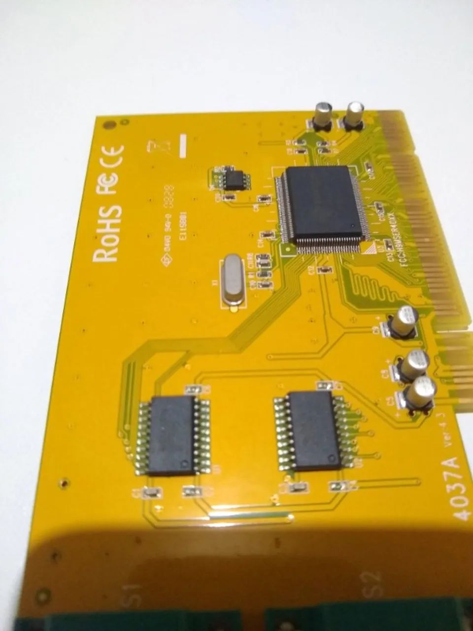 Placa Serial ISA SUNIX 2 Portas RS-232 Retro Vintage Para PCs Antigos - Foto 4