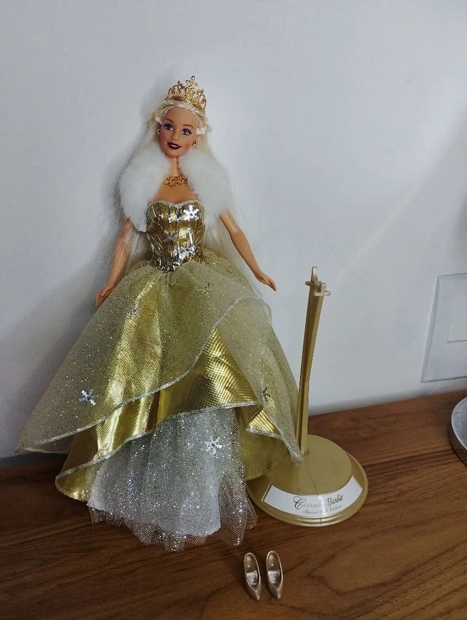 Barbie Colector Celebration 2000 loira - Foto 5
