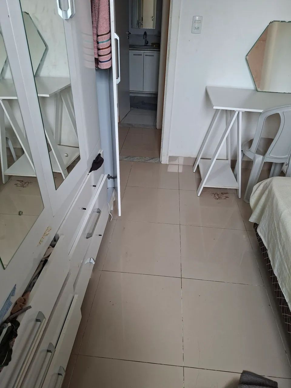 Aluguel quarto confortável para mulher
