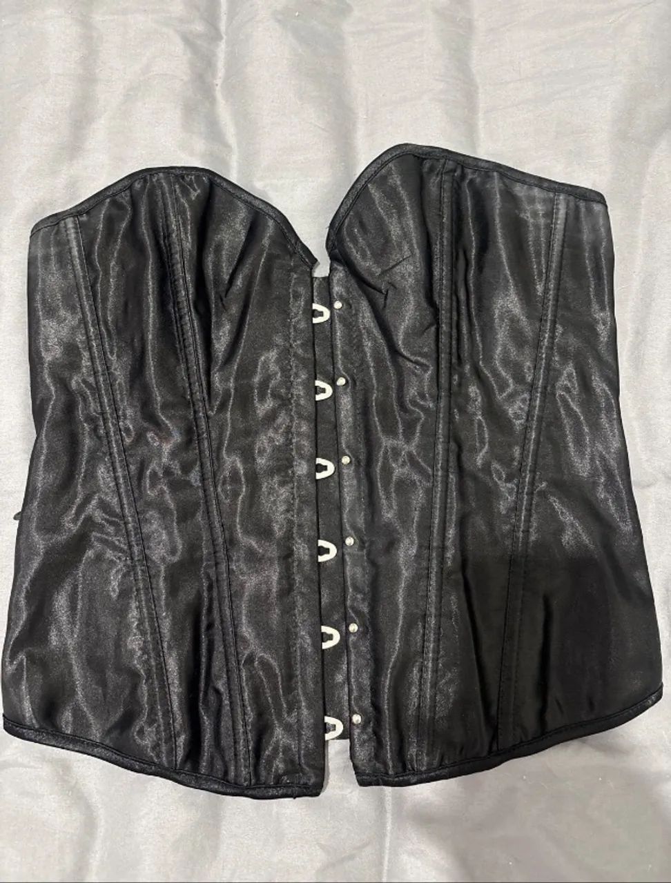 Corset Espartilho Preto 