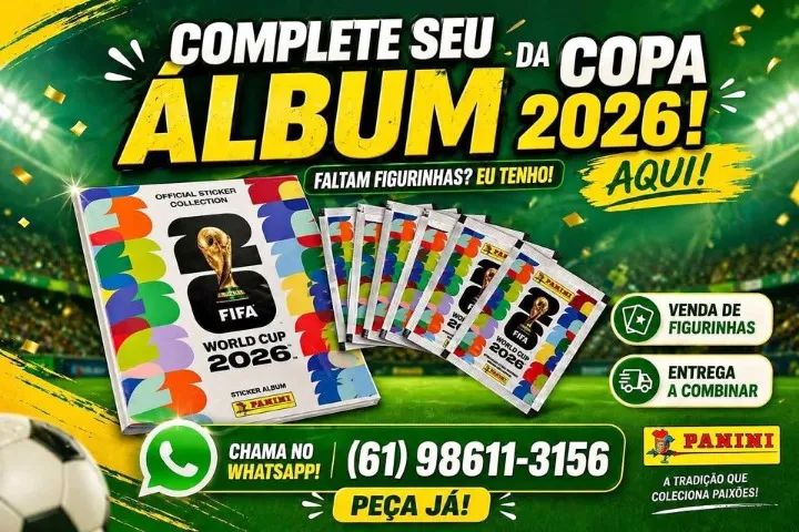 Figurinhas Copa do mundo 2026, Escolha a sua!!!