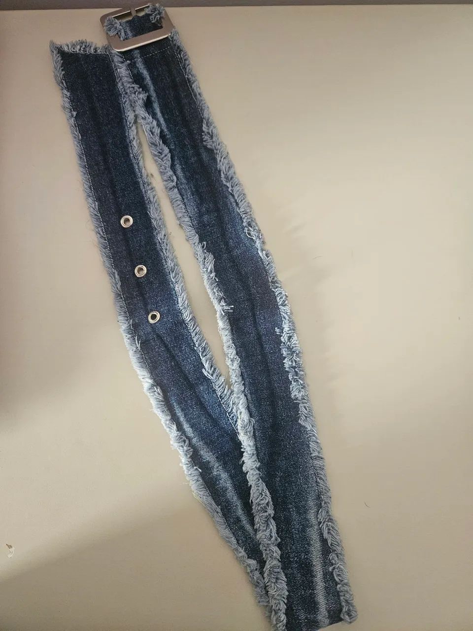 Cinto feminino  Jeans  Fivela Prateada - Foto 3