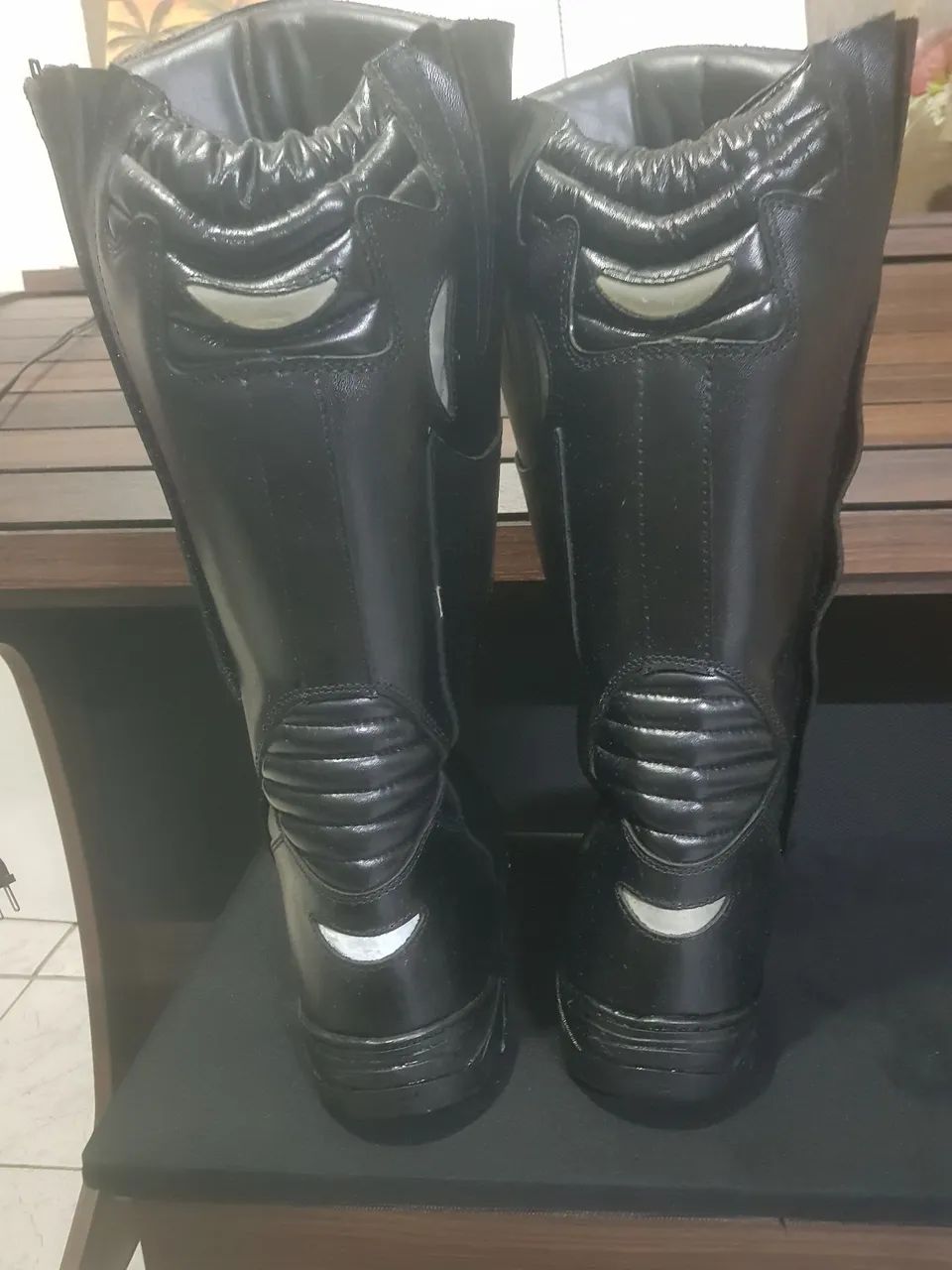 Bota cano longo , Coturno  - Foto 3