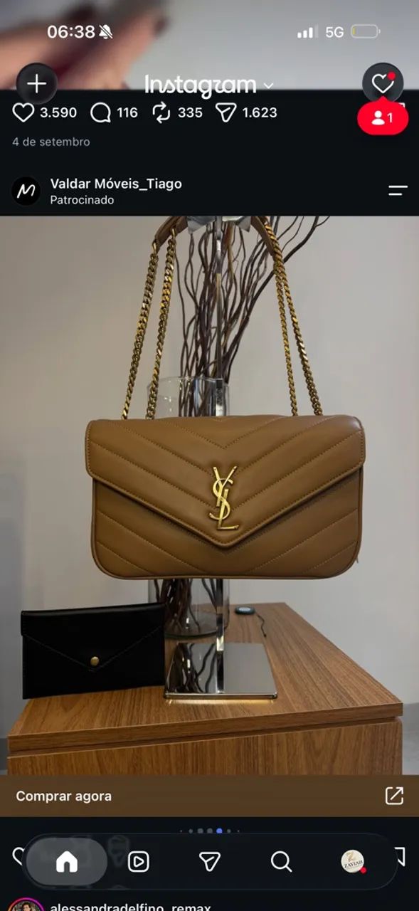 Bolsa linha italiana