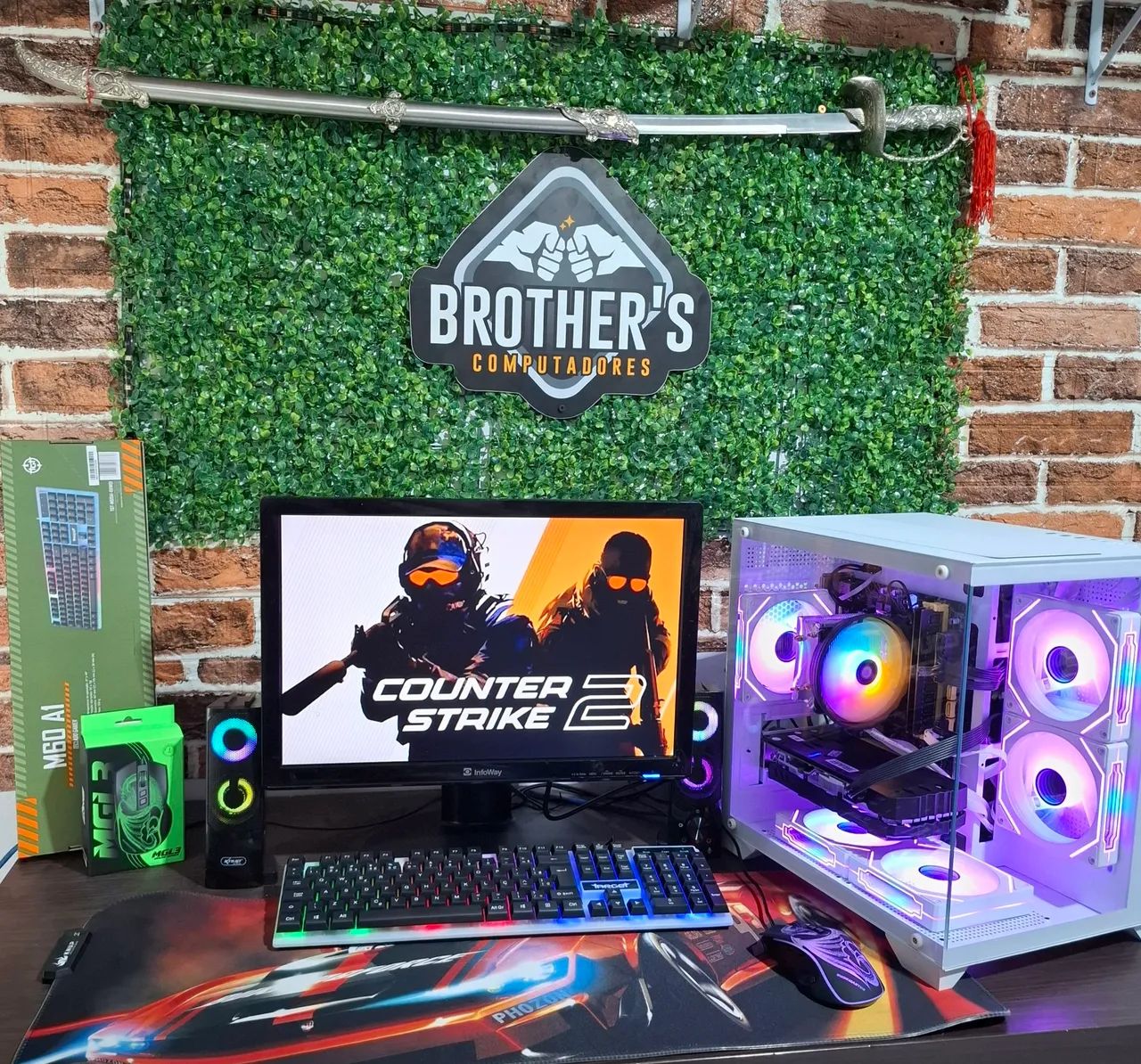 Pc gamer Core i5 RX 580 16 RAM DDR4  - Foto 5