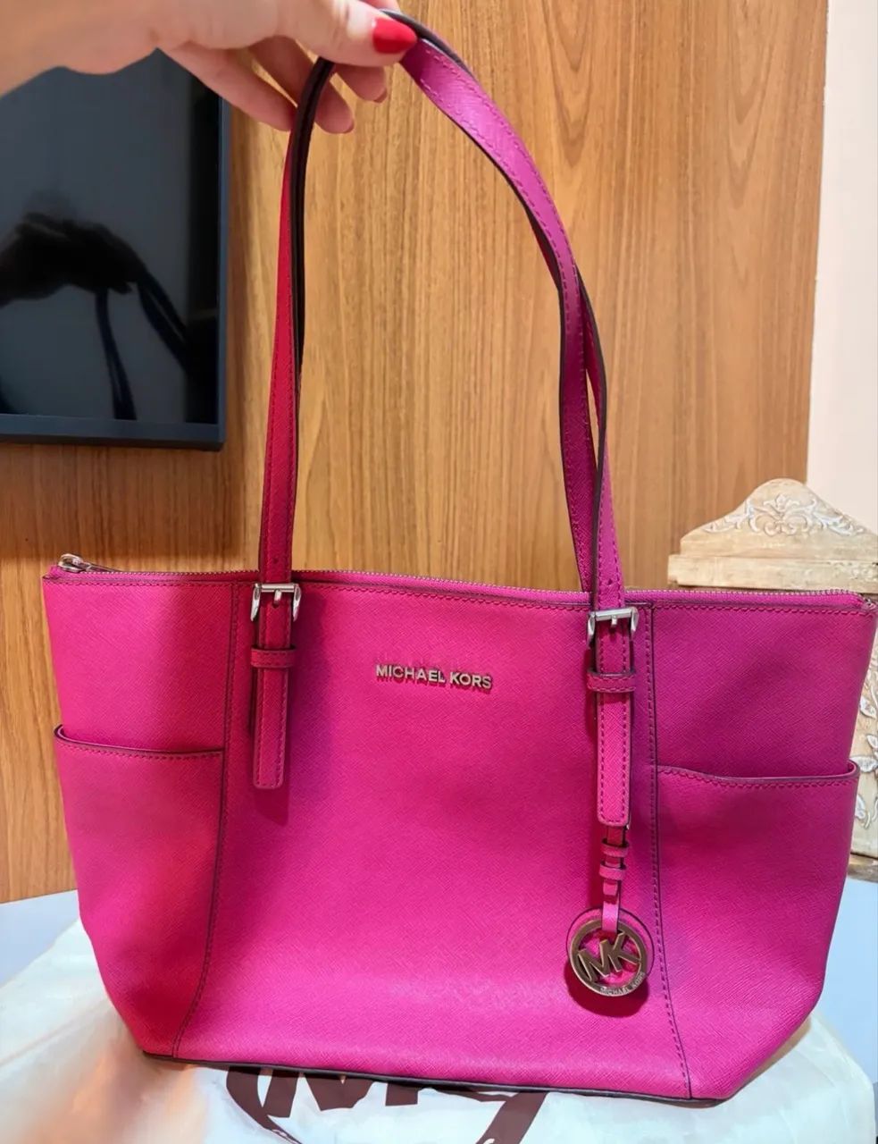 Bolsa Michael Kors pink - Foto 3