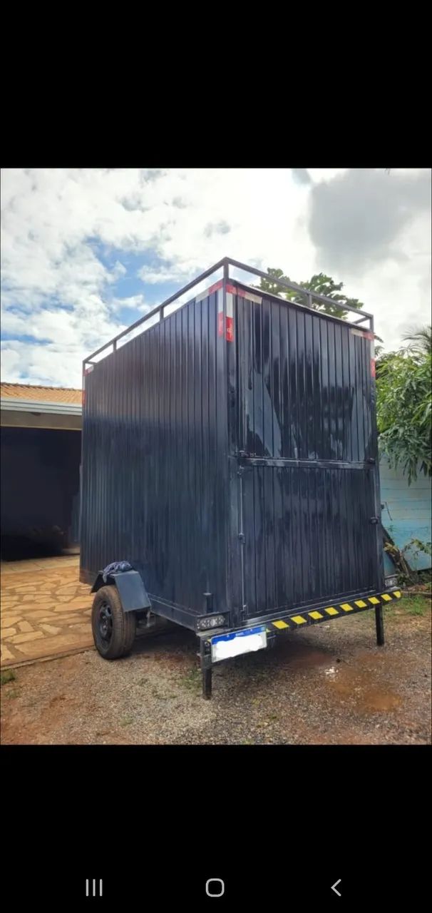 Carretinha trailer pouco usada. - Foto 2