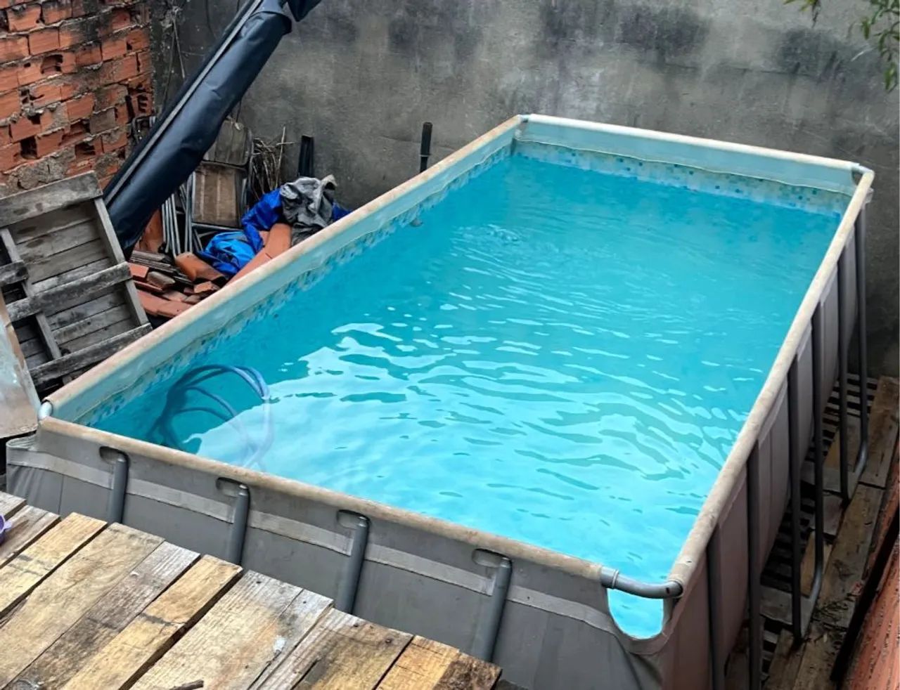 Piscina completa grande 9 mil litros  - Foto 2