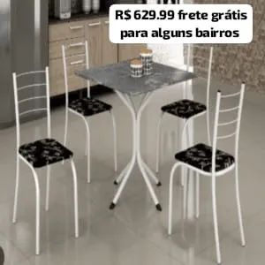 Mesa 4 cadeiras - Foto 2