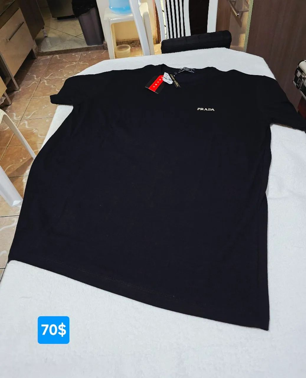 Camisa Grife peruana elastano da Prada GG 