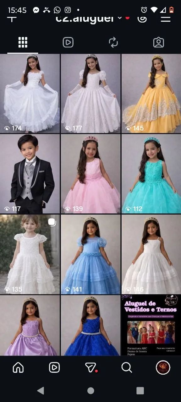 Aluguel ABC E ROUPA DE FESTA INFANTIL  - Foto 3