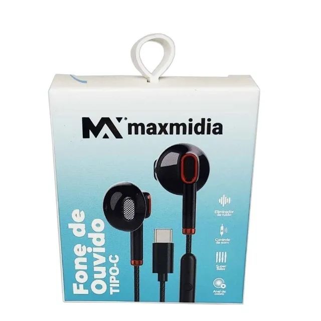 Fone de Ouvido Tipo C MAX- F908C  - Foto 2