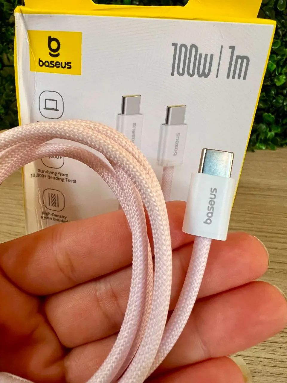 Cabo Baseus tipo C 100W 1M  - Foto 3