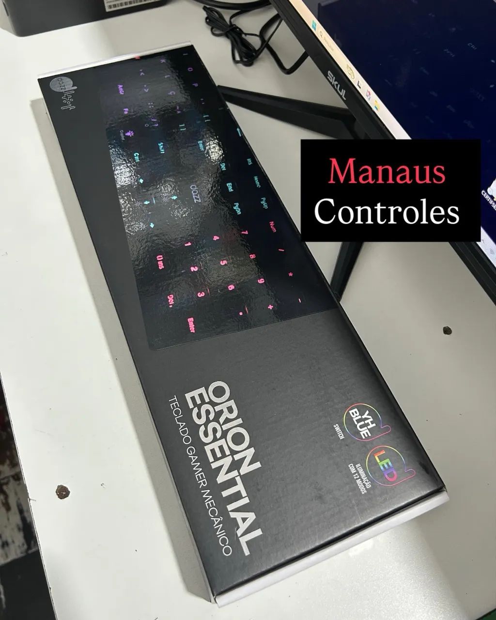Teclado Mecânico Dazz - Orion Essential Switch Azul 