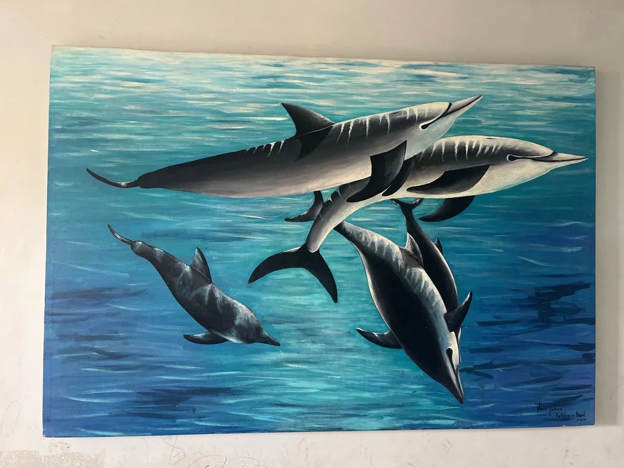 Quadro golfinhos