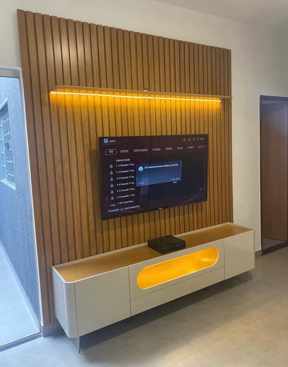 Rack com Painel