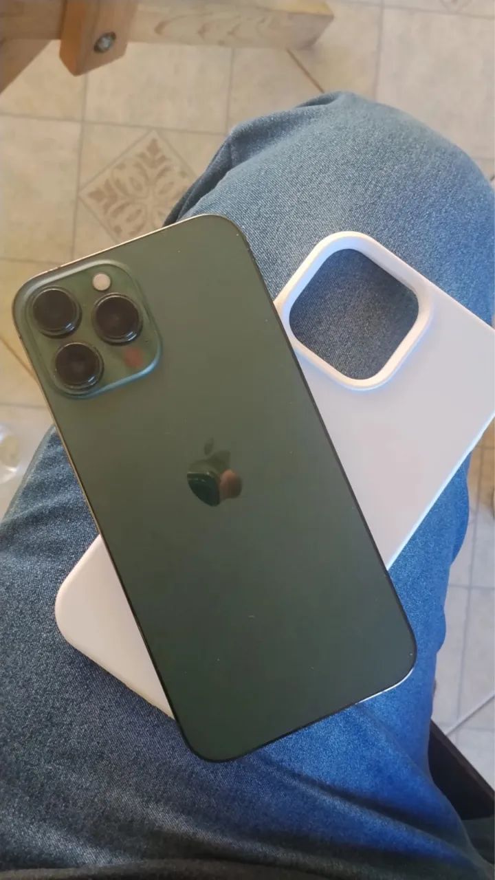 iPhone 13 Pro Max 256 verde alpino todo original  - Foto 3