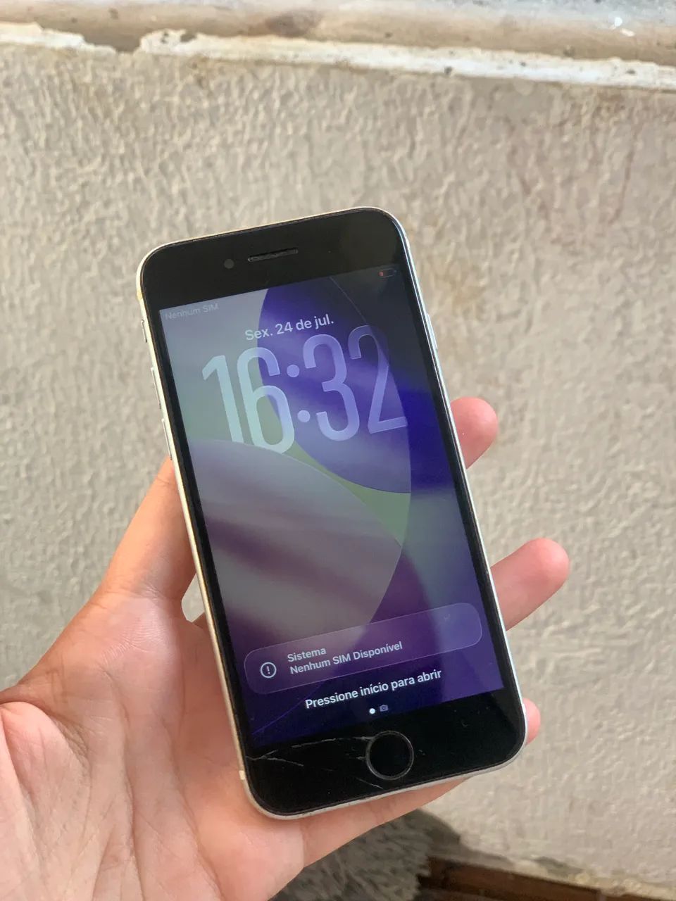 iPhone SE branco - Foto 4