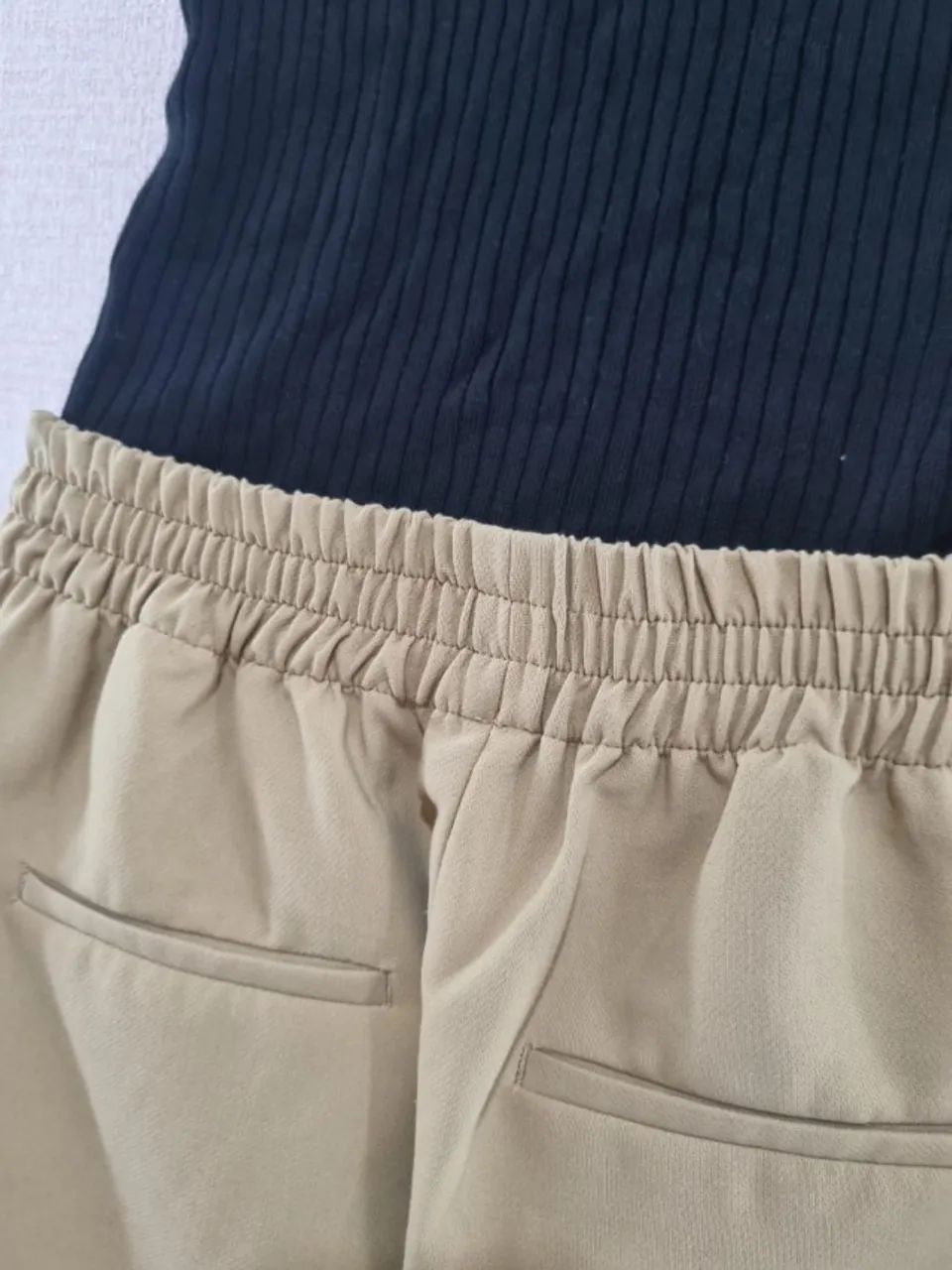 CALÇA ALFAIATARIA ZARA BEGE - Foto 2