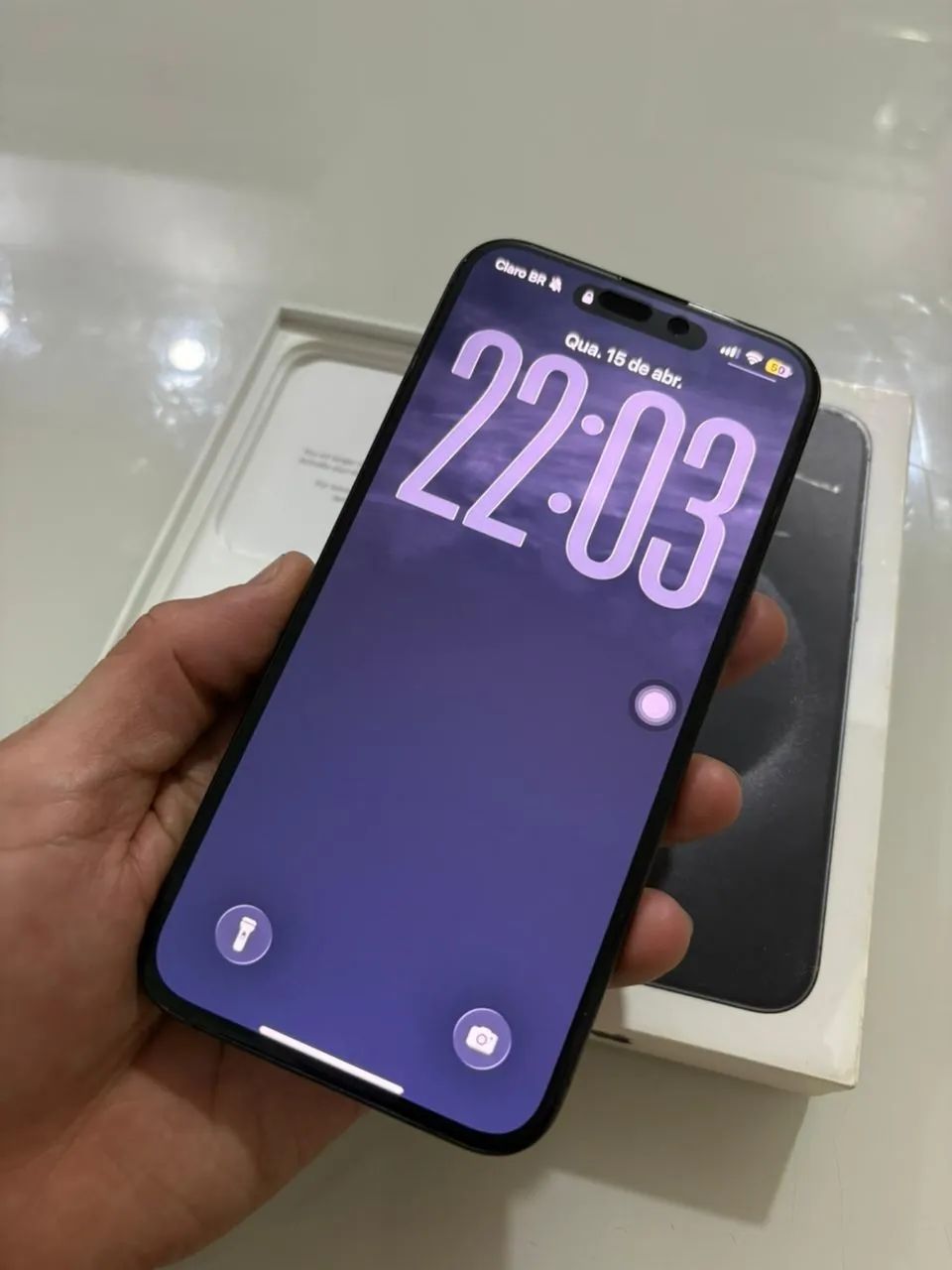 Iphone 15 pro Max 256gb 8ram completo na caixa - Celulares e