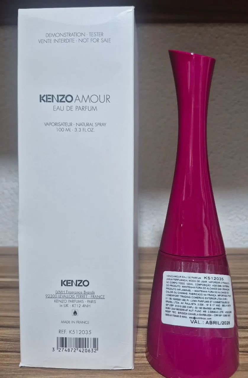 PERFUME KENZO AMOUR EDP 100ML NOVO ORIGINAL  - Foto 2