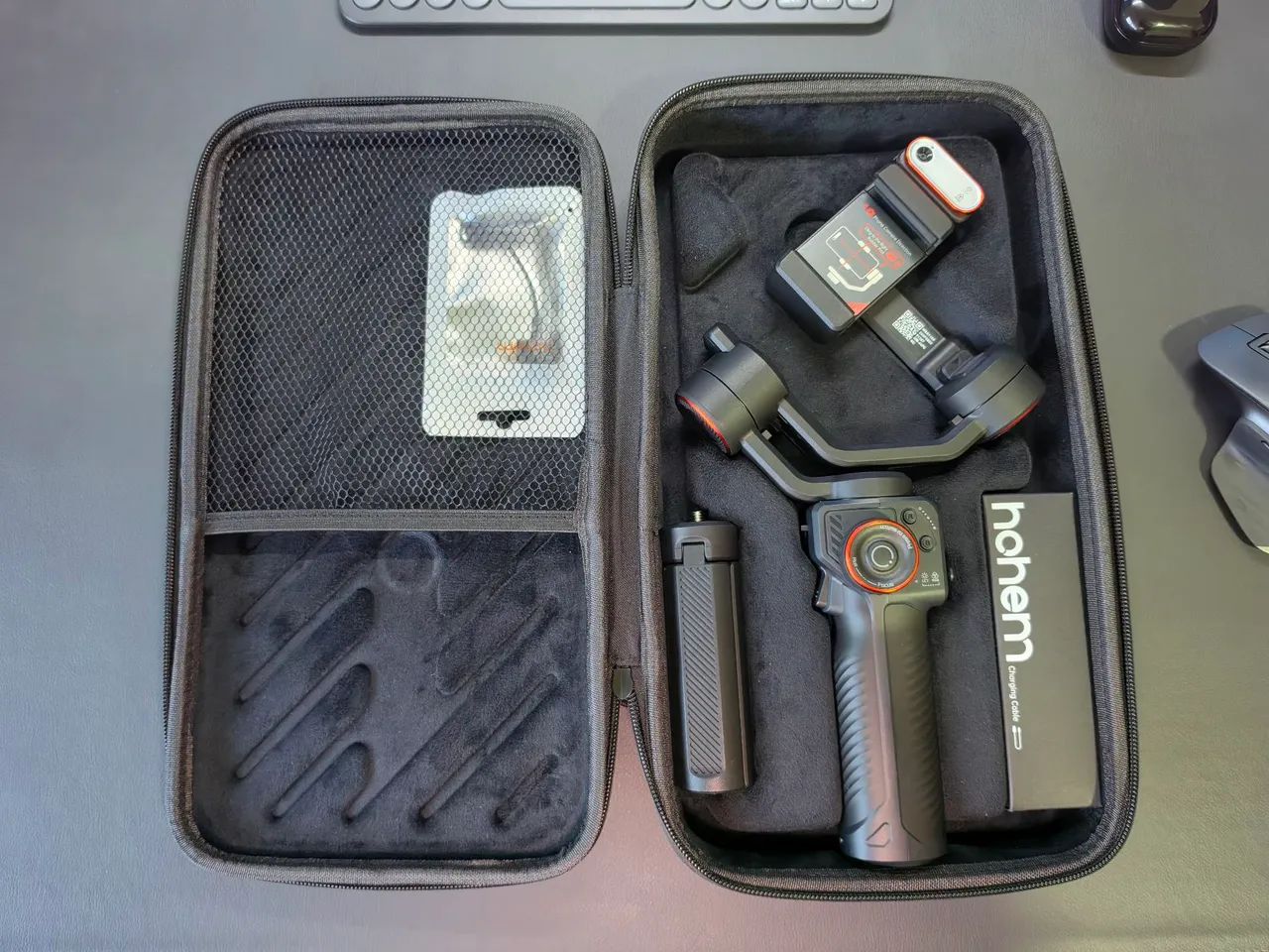 SUPER Gimbal PROFISSIONAL Hohem M6 Kit - Foto 4