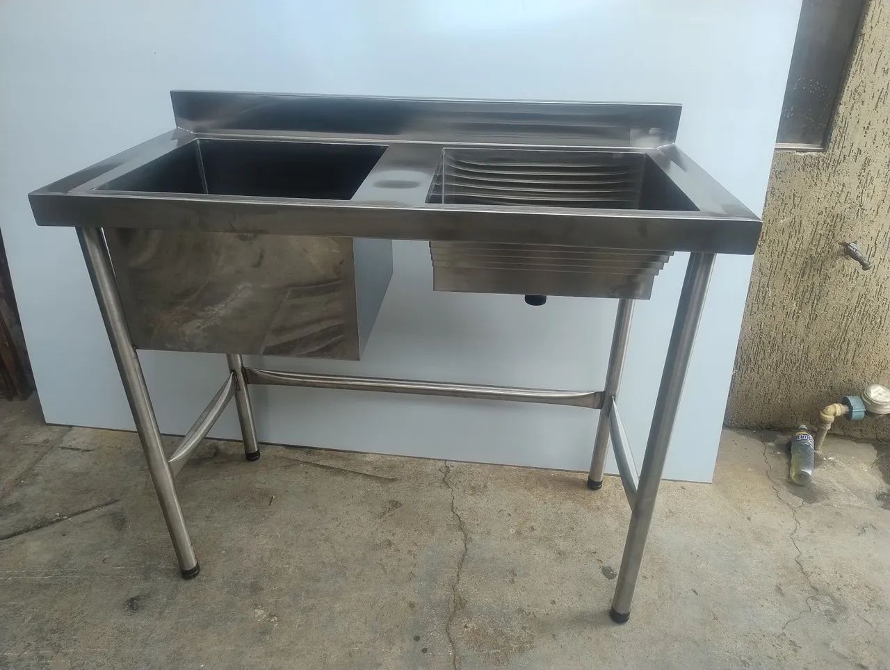 Pia industrial em aço inox  - Foto 2