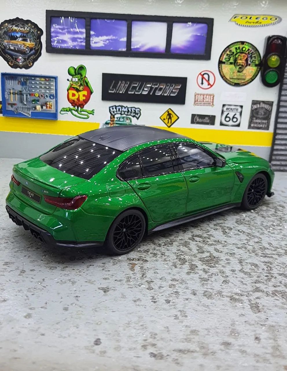 Miniatura 1:18 - BMW M3 CS LCI HEIMANBA  - Foto 2