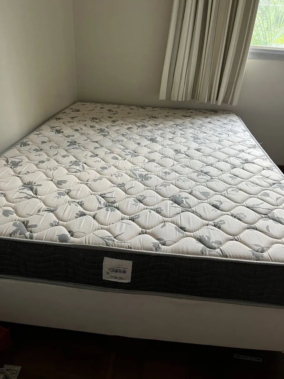 Cama casal box + Colchão Ortobom - Foto 5