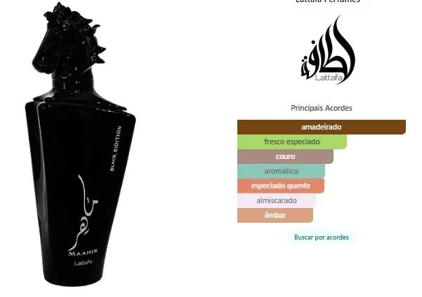 Perfume Lattafa Maahir Black Edition Eau de Parfum 100ml - Foto 4